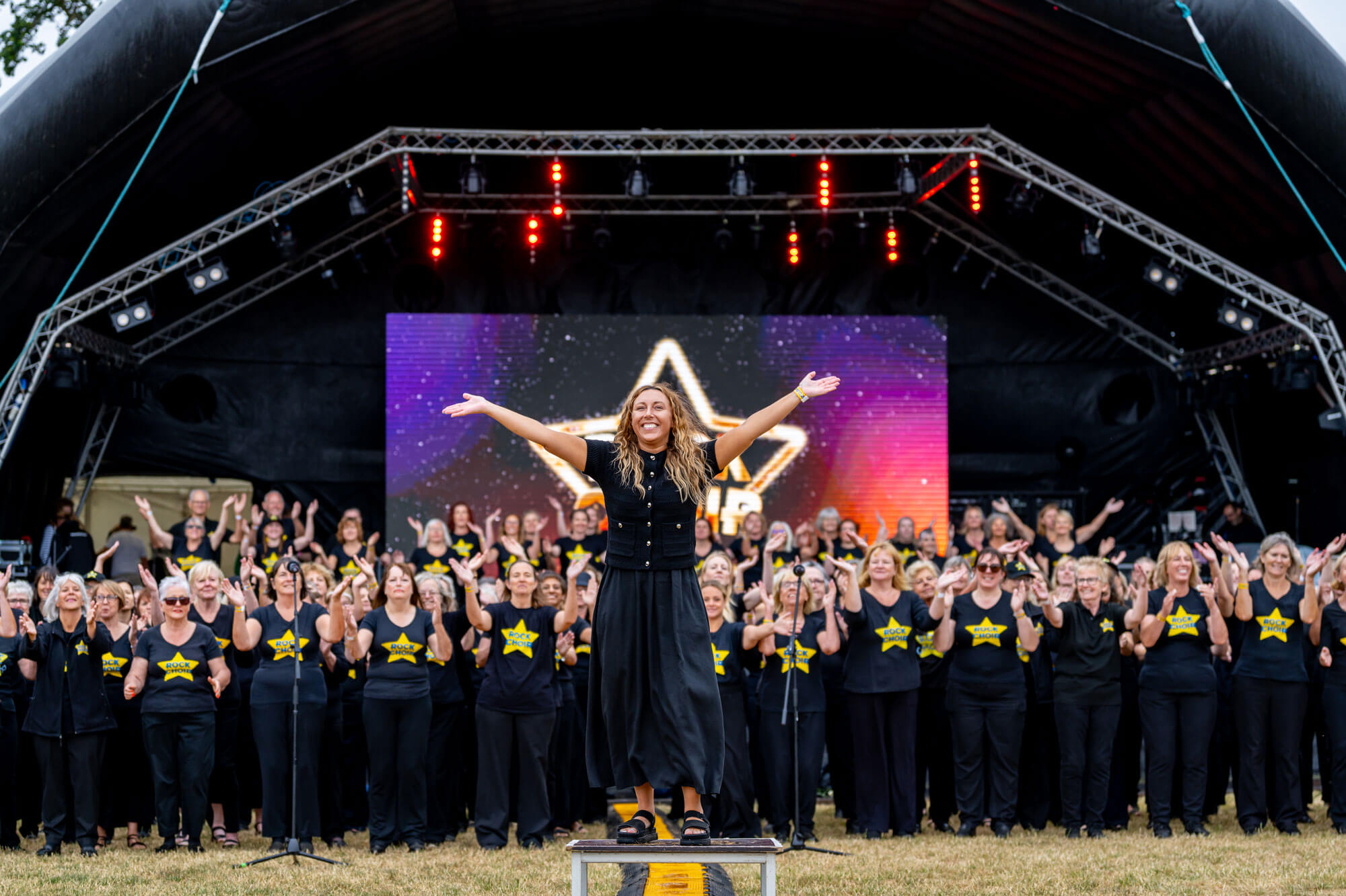 Rock Choir Stage