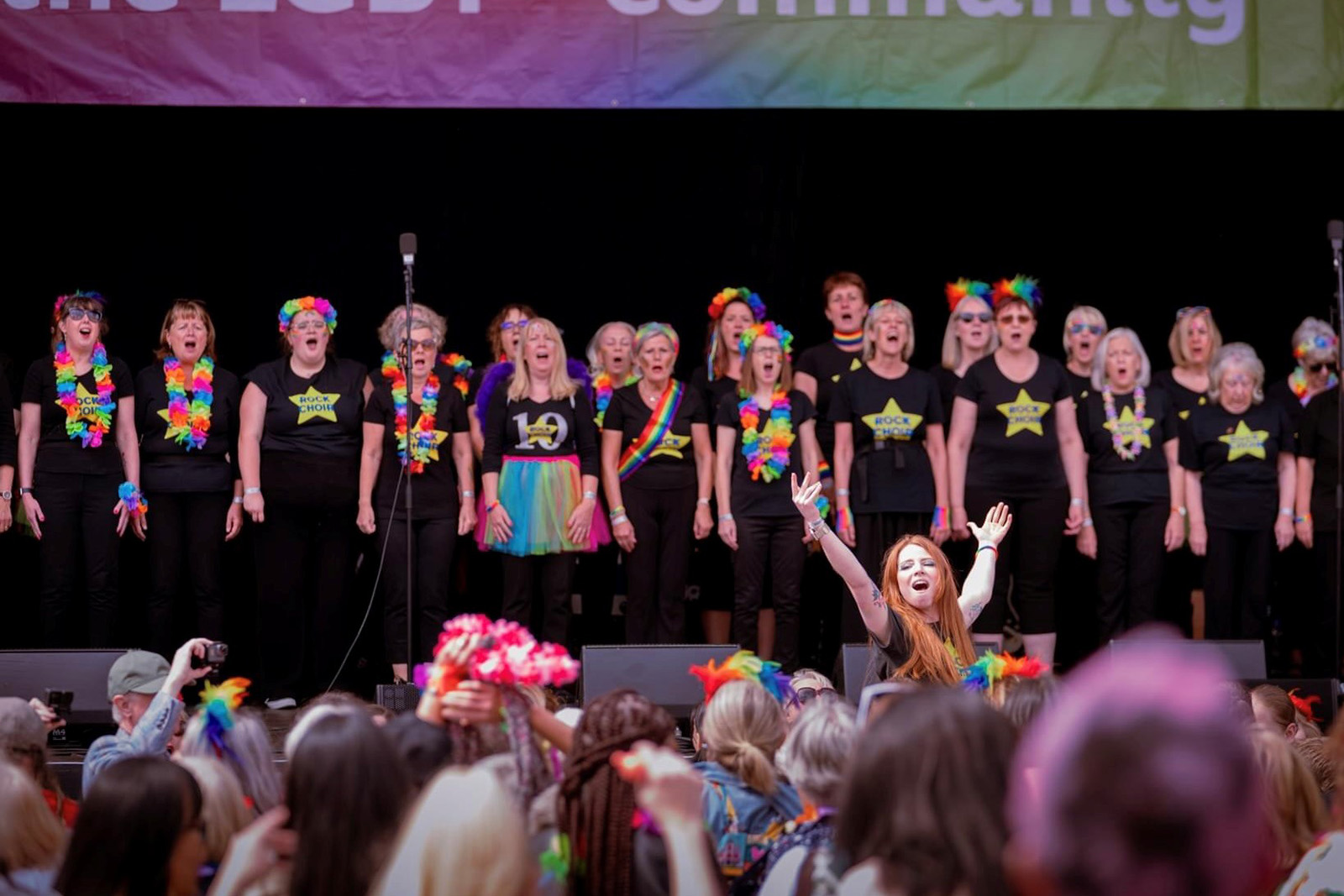 Ainjiel-Shaolee Clark Rock Choir 1