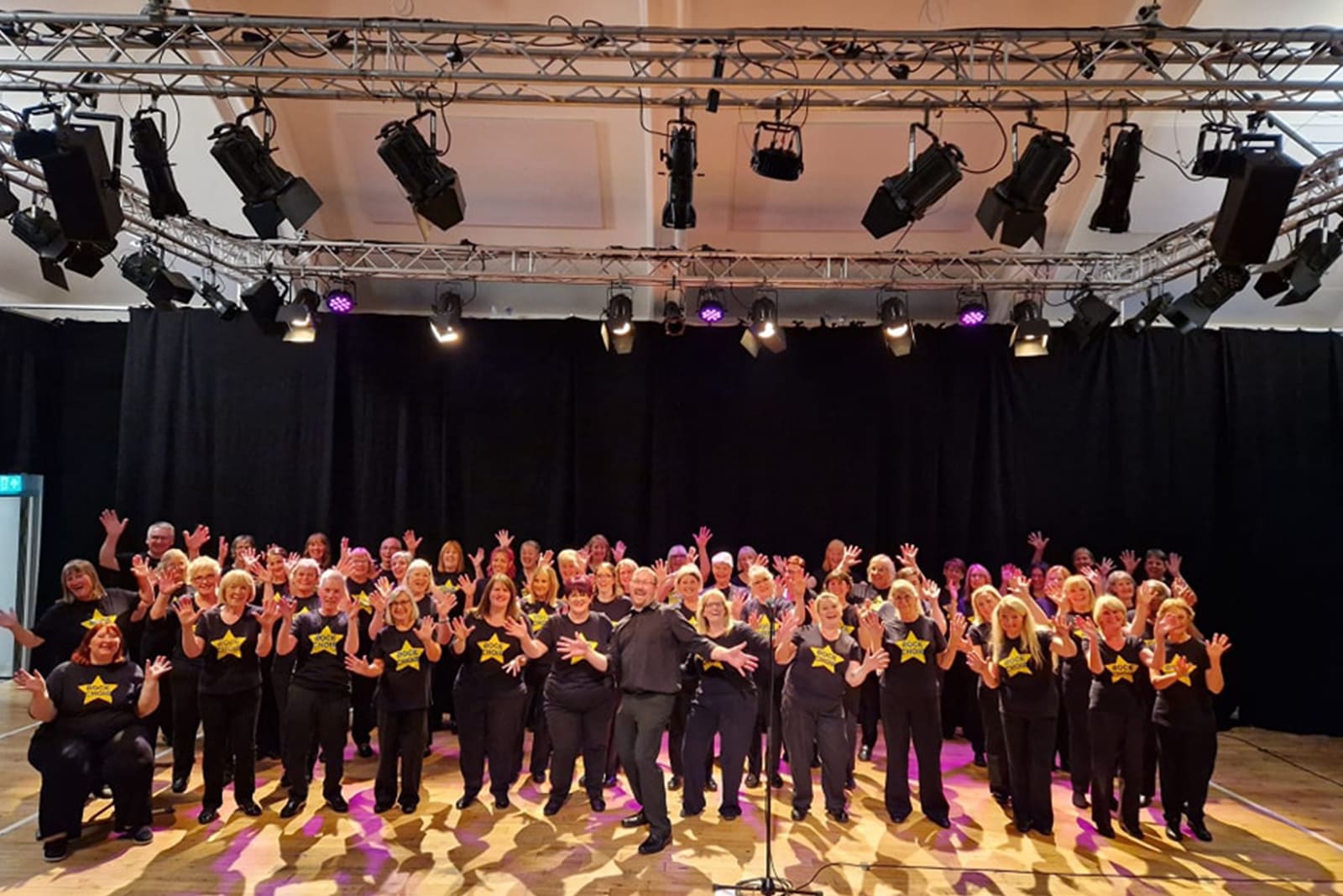 Dave Easter Rock Choir 1
