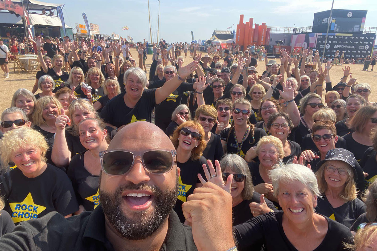 Marcus Alleyne Rock Choir 1