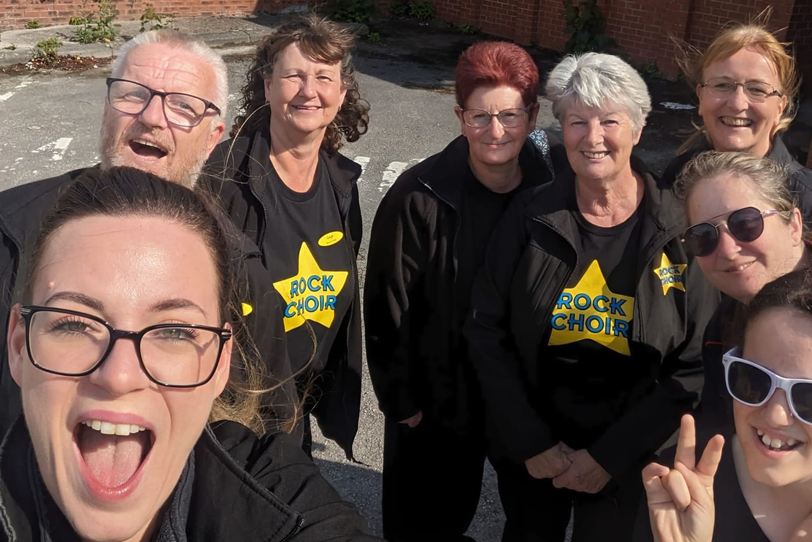 Rebecca Broadbere Rock Choir 4