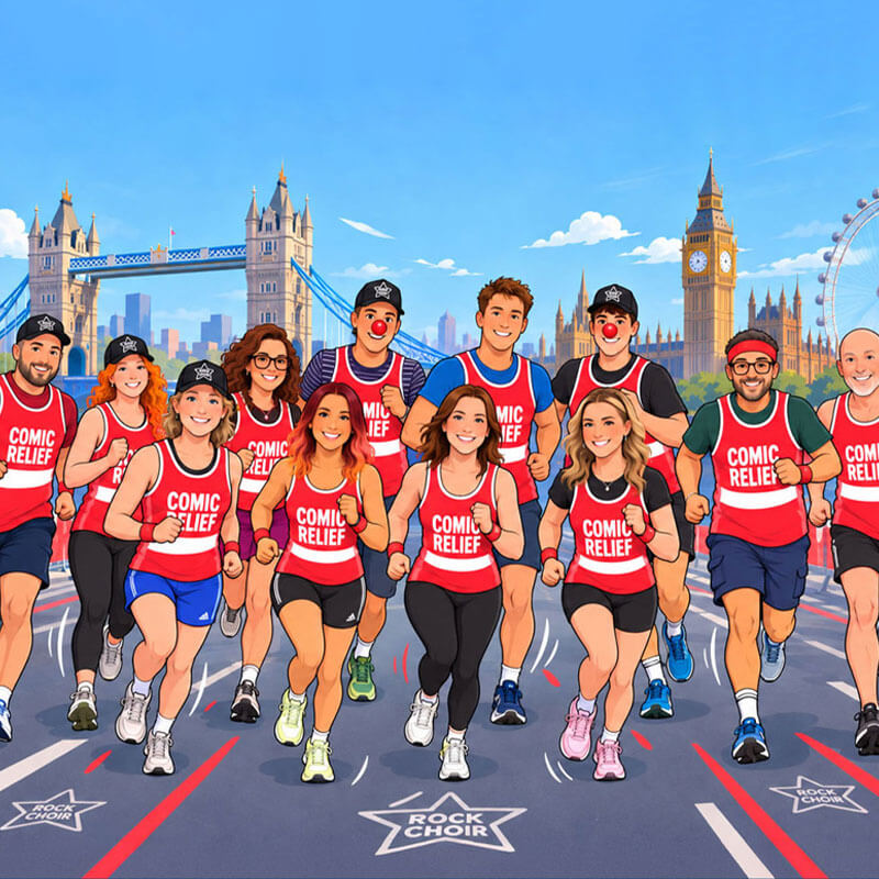 #TeamRockChoir - London Marathon Runners